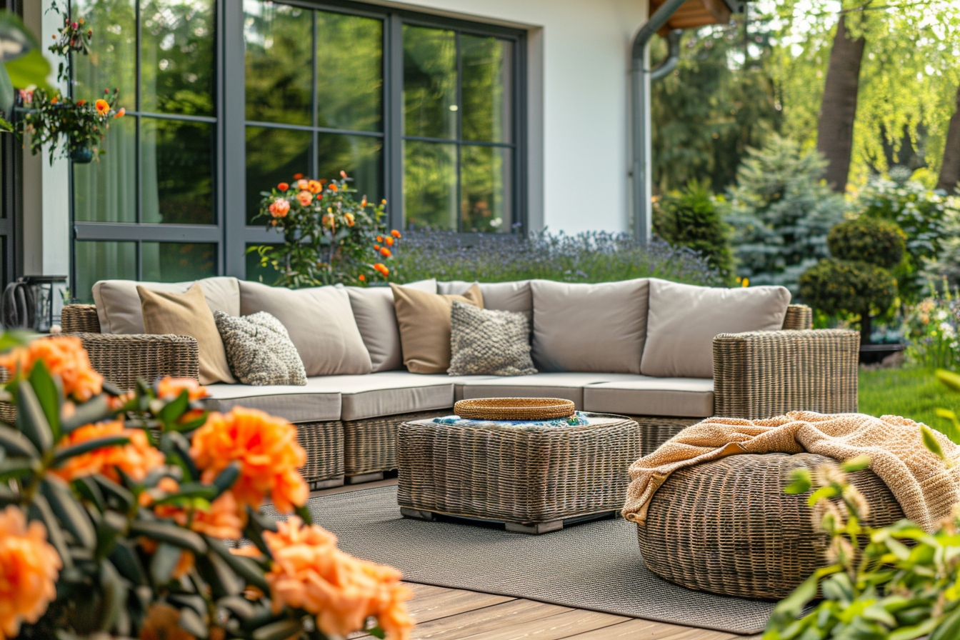 Choisir des meubles confortables et invitants pour se détendre en plein air
